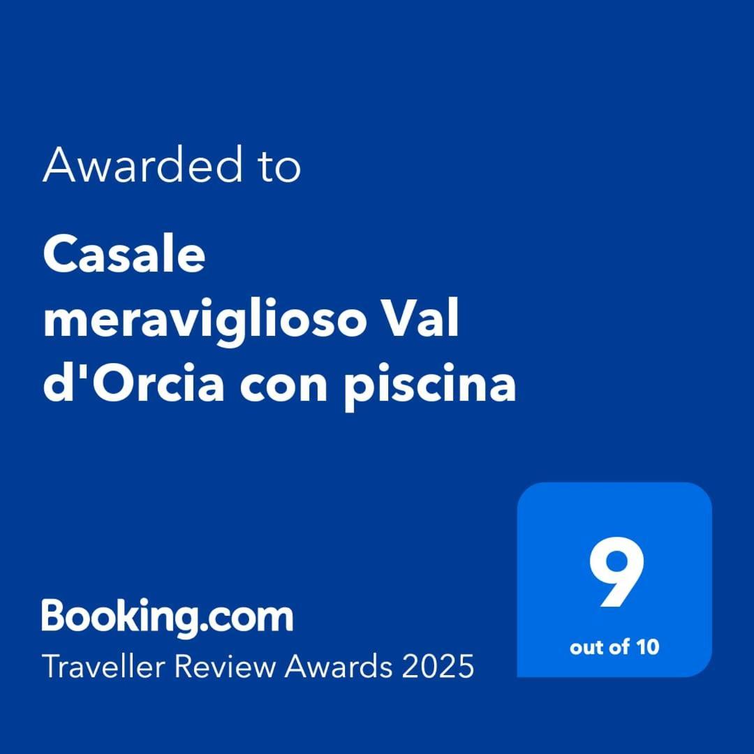 Casale Meraviglioso Val D'Orcia Con Piscina Radicofani Exteriér fotografie